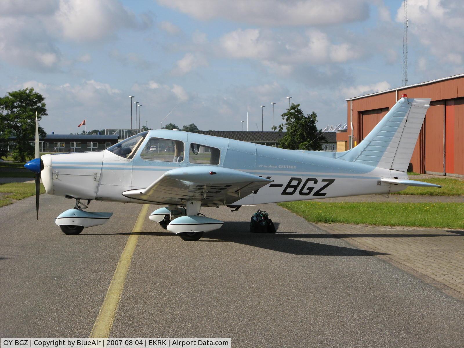 OY-BGZ, 1973 Piper PA-28-140 Cherokee Cruiser C/N 28-7425104, PA28-140, located EKRK