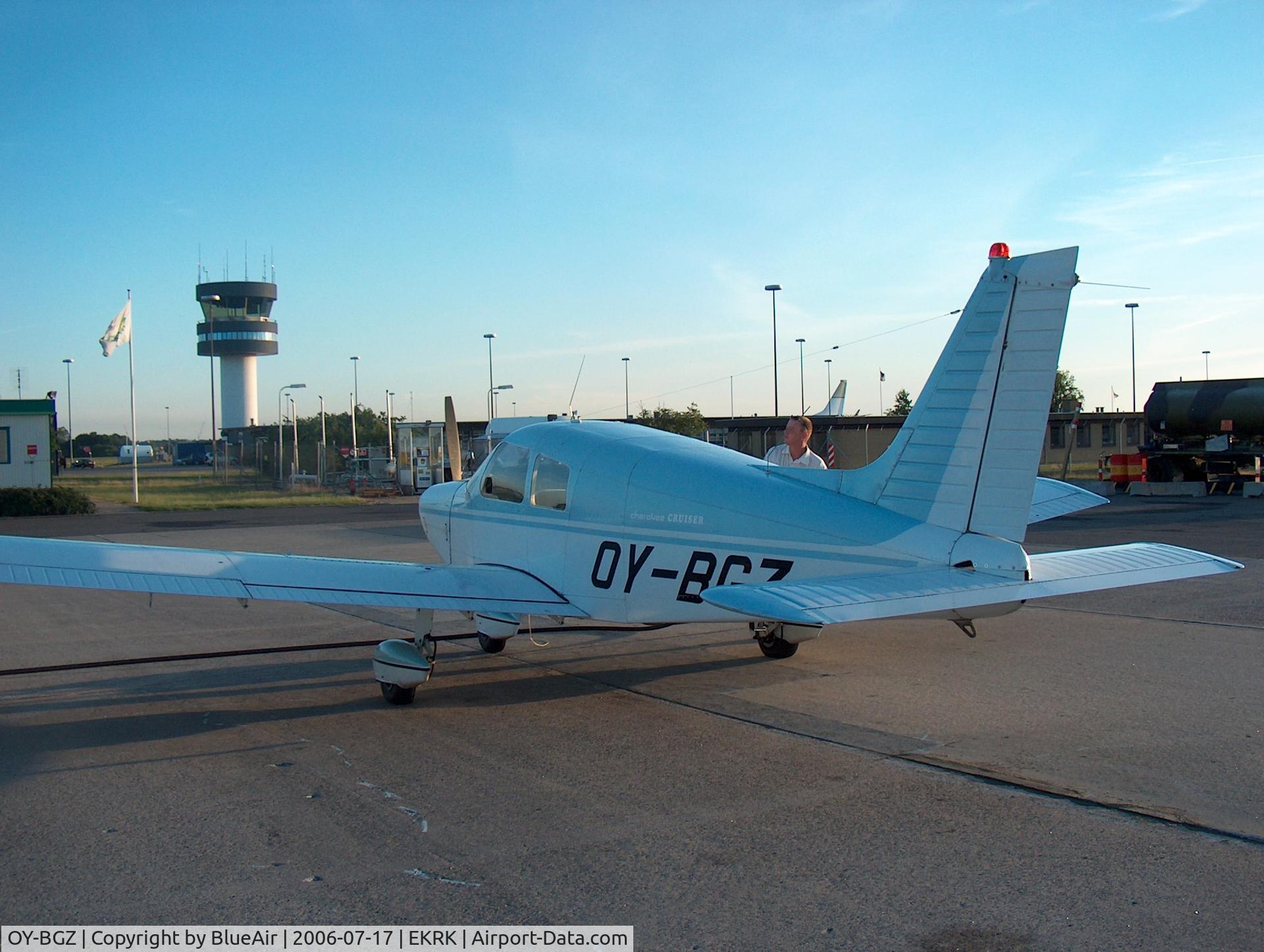 OY-BGZ, 1973 Piper PA-28-140 Cherokee Cruiser C/N 28-7425104, Fuel Area