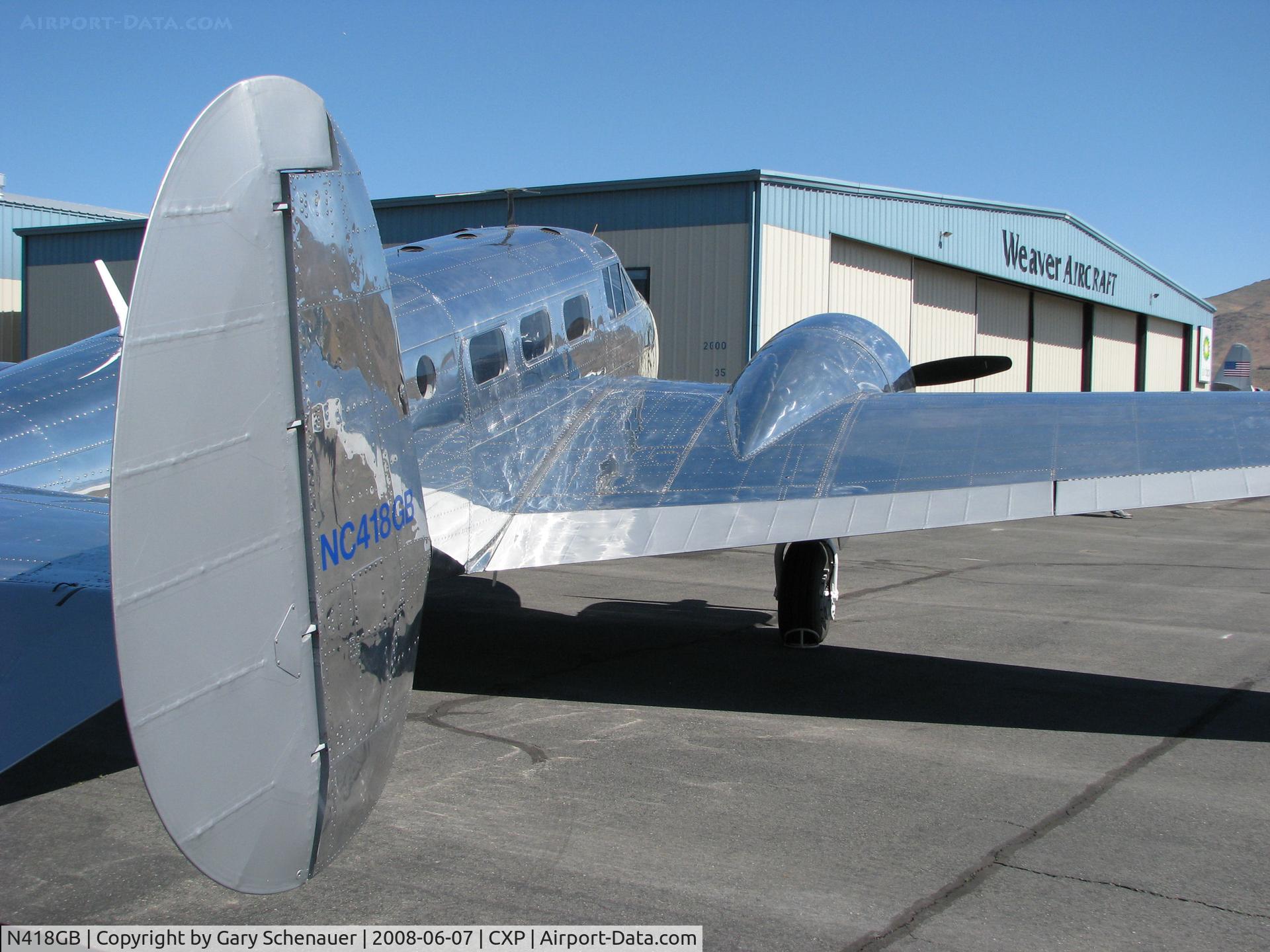 N418GB, 1944 Beech TC-45J C/N 76755, Super 