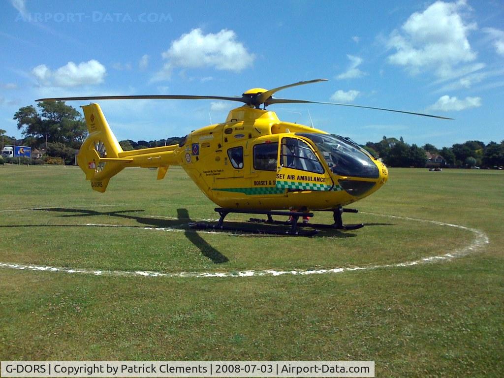 G-DORS, 2006 Eurocopter EC-135T-2+ C/N 0517, ON GROUND NEAR POOLE