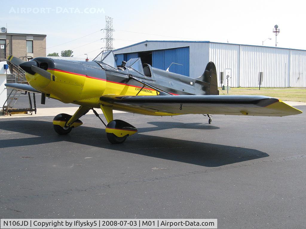 N106JD, 1971 Spezio Sport DAL-1 Tuholer C/N 166, N106JD SPEZIO DAL-1