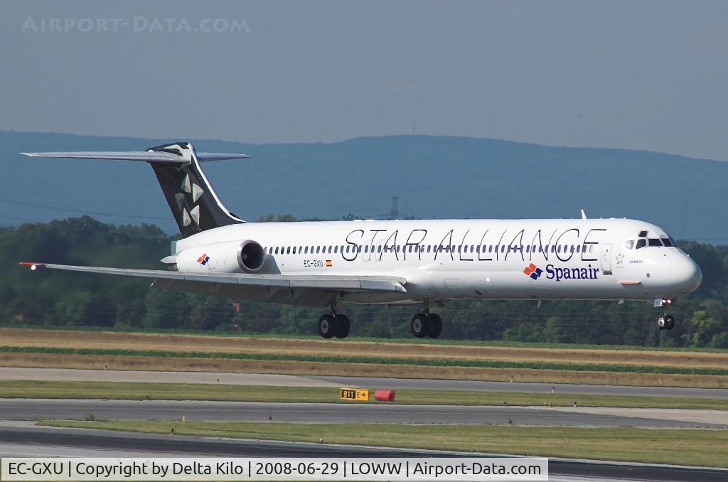 EC-GXU, 1988 McDonnell Douglas MD-83 C/N 49622, SPANAIR  MD83