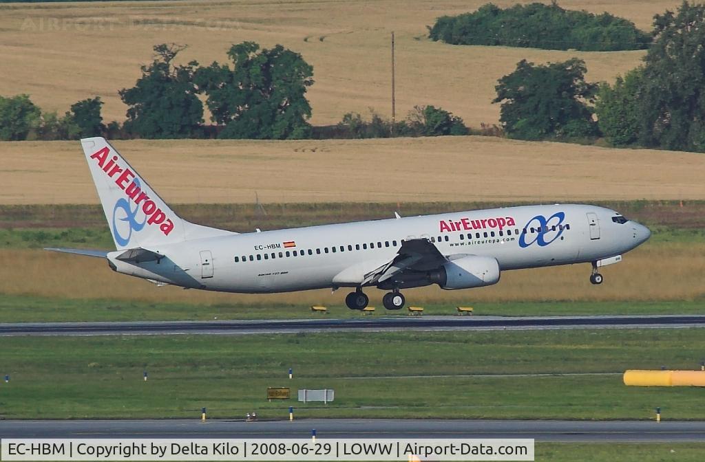 EC-HBM, 1999 Boeing 737-85P C/N 28382, AIR EUROPA