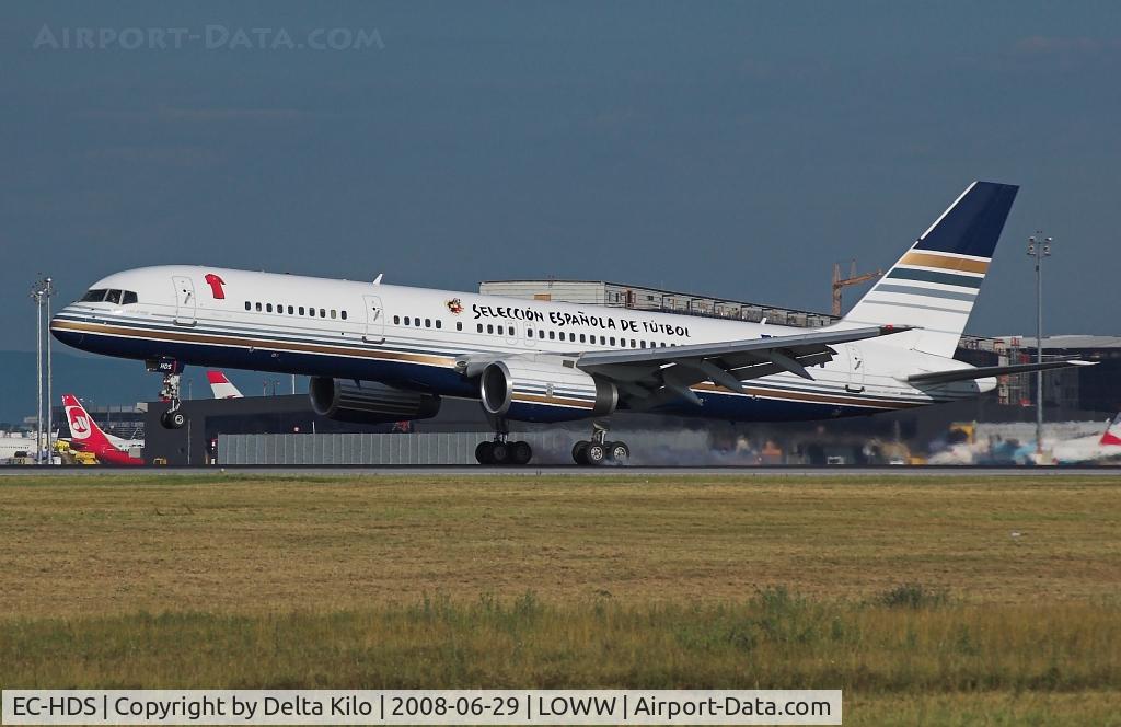 EC-HDS, 1999 Boeing 757-256 C/N 26252, PRIVILEG STYLE