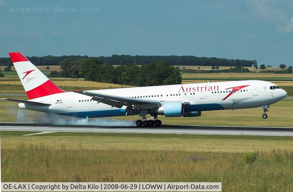 OE-LAX, 1992 Boeing 767-3Z9/ER C/N 27095, AUSTRIAN