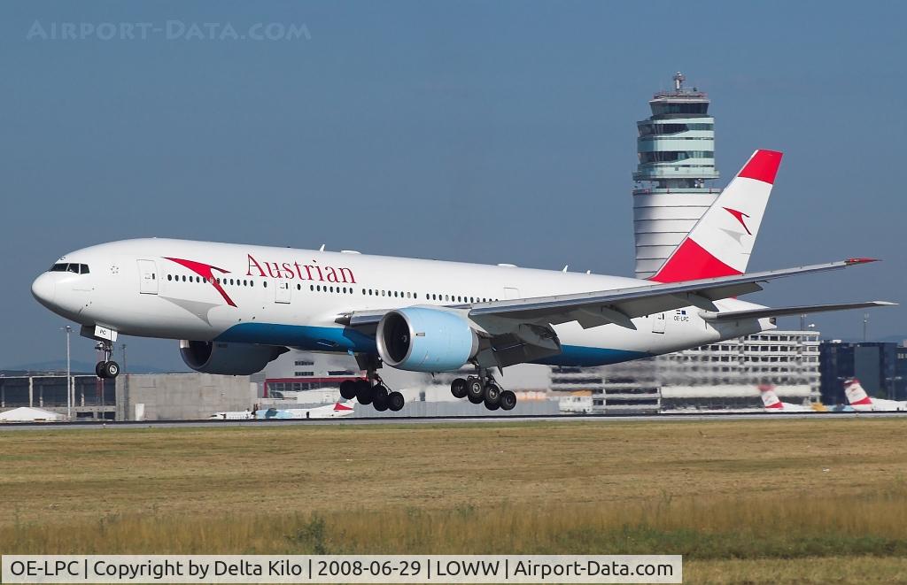 OE-LPC, 2002 Boeing 777-2Z9/ER C/N 29313, AUSTRIAN