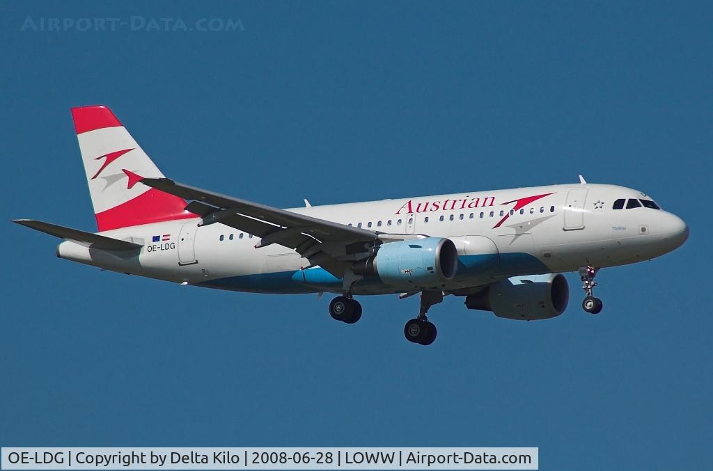 OE-LDG, 2006 Airbus A319-112 C/N 2652, AUSTRIAN