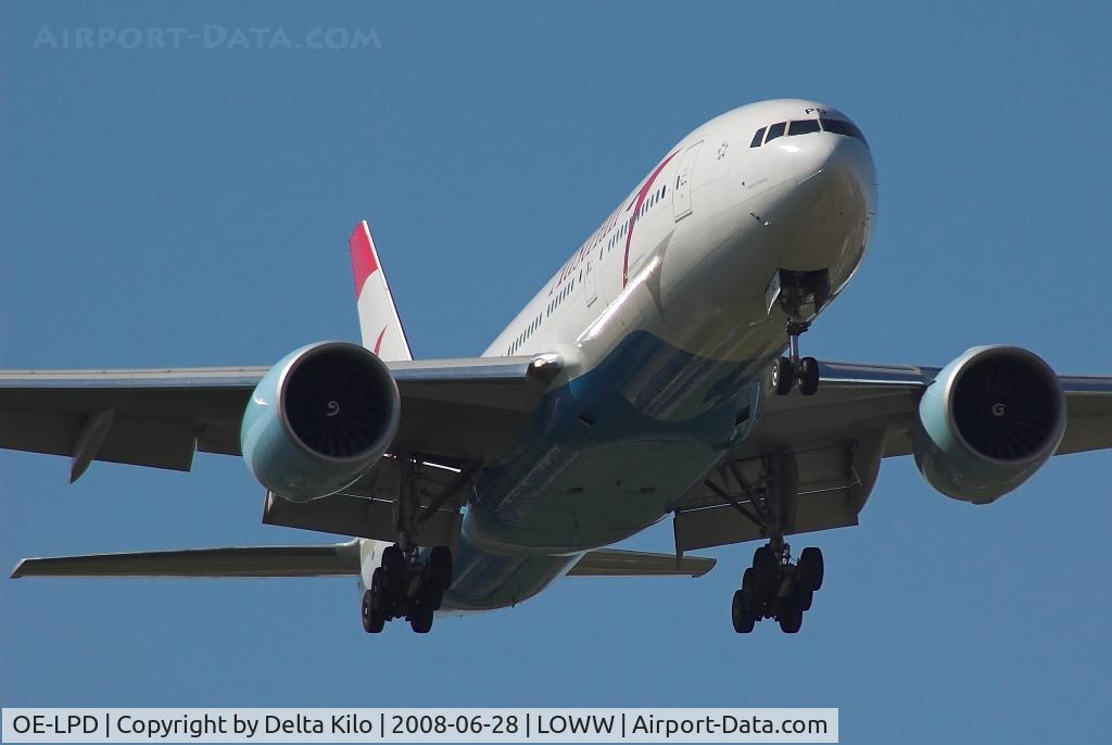 OE-LPD, 2006 Boeing 777-2Z9/ER C/N 35960, AUSTRIAN