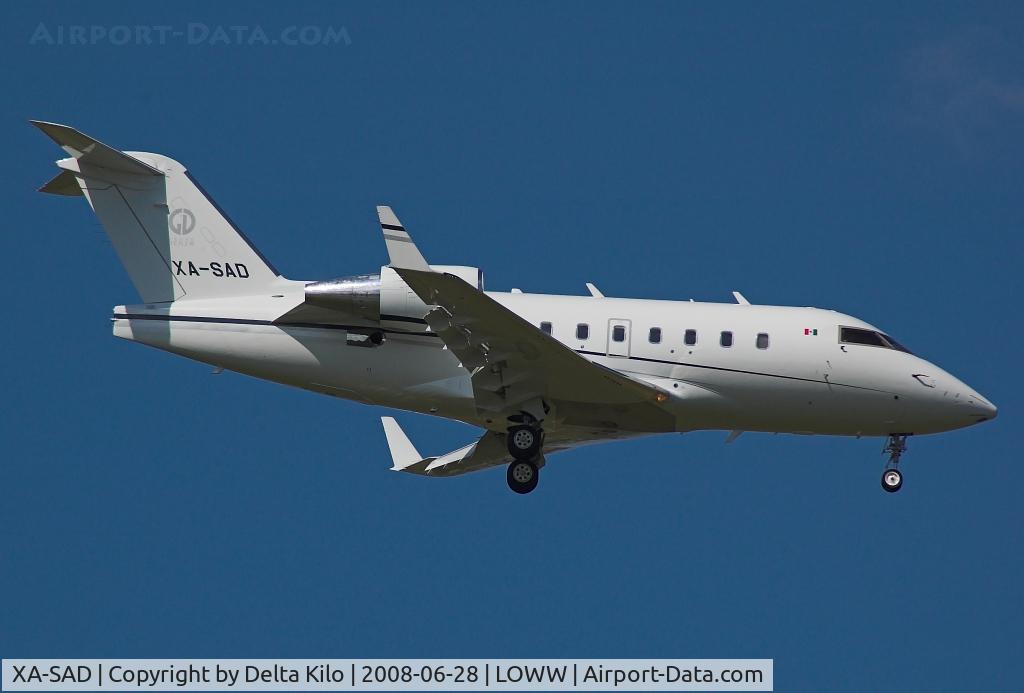 XA-SAD, 2005 Bombardier Challenger 604 (CL-600-2B16) C/N 5630, PRIVATE BombardierCL-600-2B16 Challenger 604