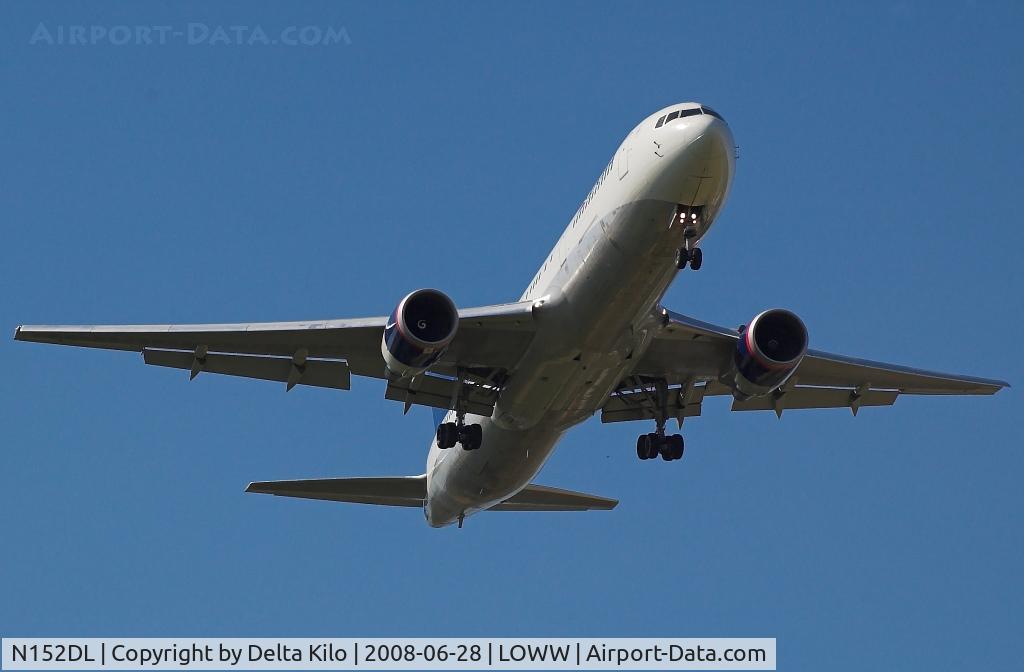 N152DL, 1990 Boeing 767-3P6 C/N 24984, Delta Airlines  Boeing 767-3P6ER