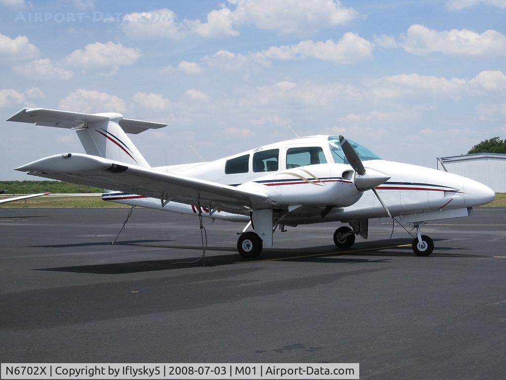 N6702X, 1981 Beech 76 Duchess C/N ME-287, N6702X BEECH 76