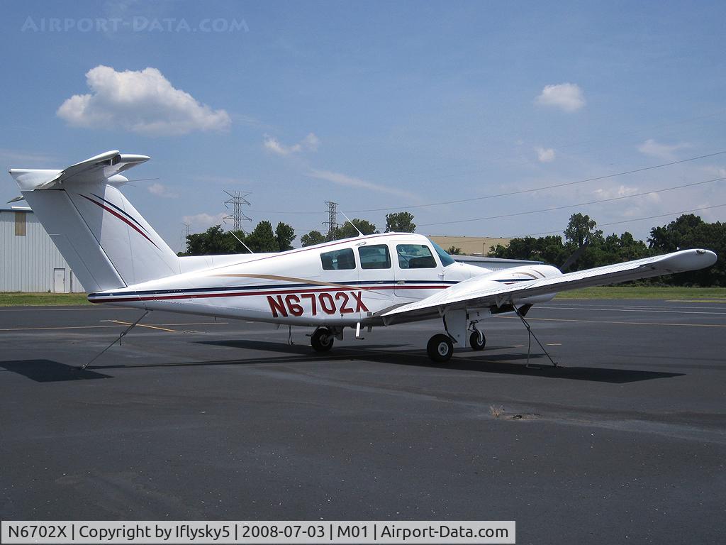 N6702X, 1981 Beech 76 Duchess C/N ME-287, N6702X BEECH 76