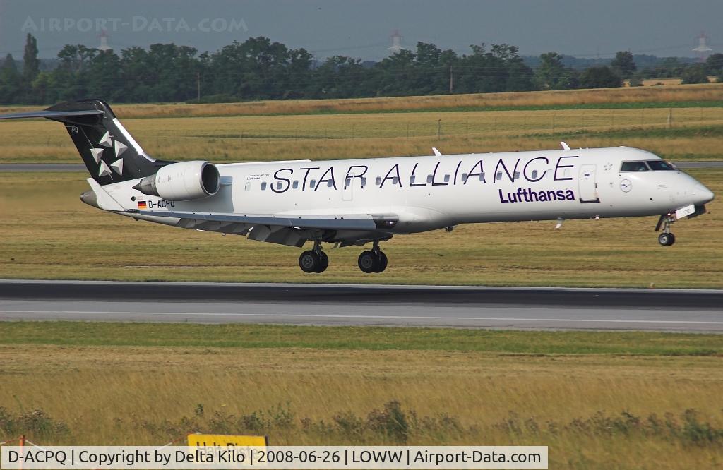 D-ACPQ, 2003 Canadair CRJ-700 (CL-600-2C10) Regional Jet C/N 10091, Lufthansa CityLine