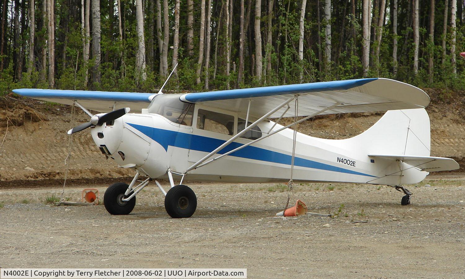 N4002E, 1947 Aeronca 11BC Chief C/N 11BC-90, 1947 Aeronca 11BC at Willow AK