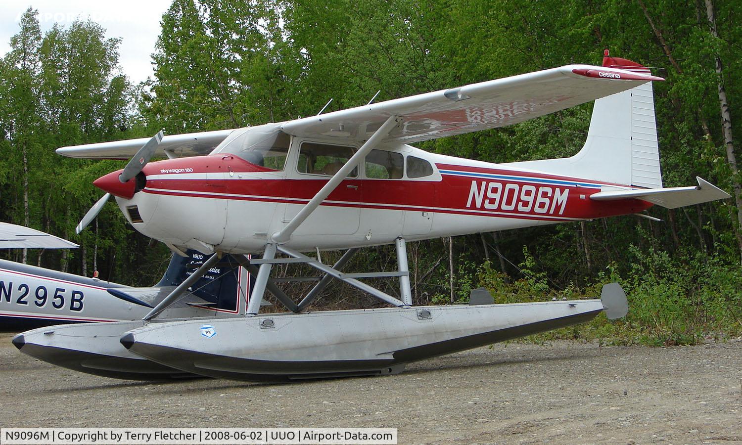 N9096M, 1971 Cessna 180H Skywagon C/N 18052196, Cessna 180H at Willow AK