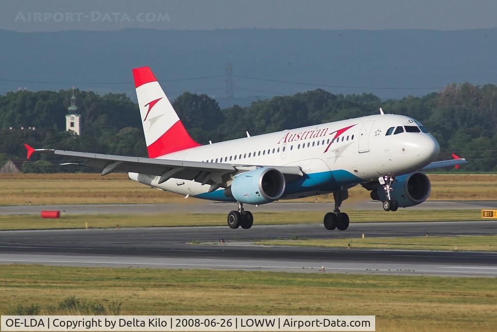OE-LDA, 2004 Airbus A319-112 C/N 2131, AUSTRIAN