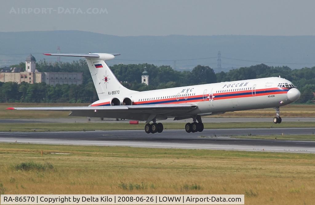 RA-86570, 1996 Ilyushin Il-62M C/N 1356344, MCHS Rossii - State Unitary Air Enterprise