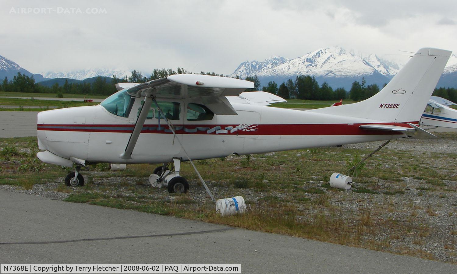 N7368E, 1960 Cessna 210 C/N 57068, Cessna 210 at Palmer AK