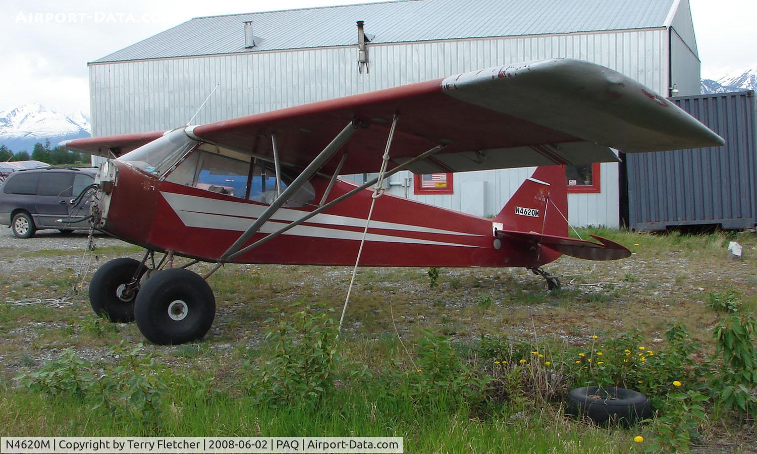 N4620M, 1947 Piper PA-11 Cub Special C/N 11-124, 1947 Piper Pa-11 at Palmer AK