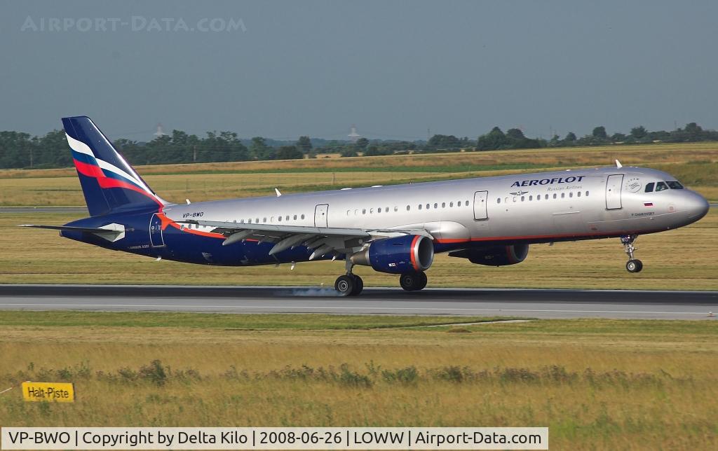 VP-BWO, 2004 Airbus A321-211 C/N 2337, AEROFLOT