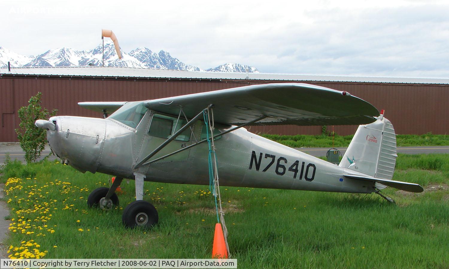 N76410, 1946 Cessna 140 C/N 10836, 1946 Cessna 140 at Palmer AK