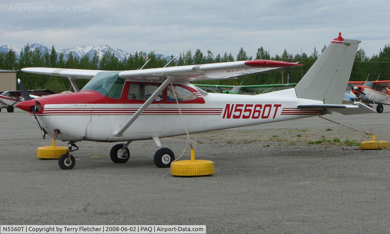 N5560T, 1964 Cessna 172E C/N 17251460, Cessna 172E at Palmer AK