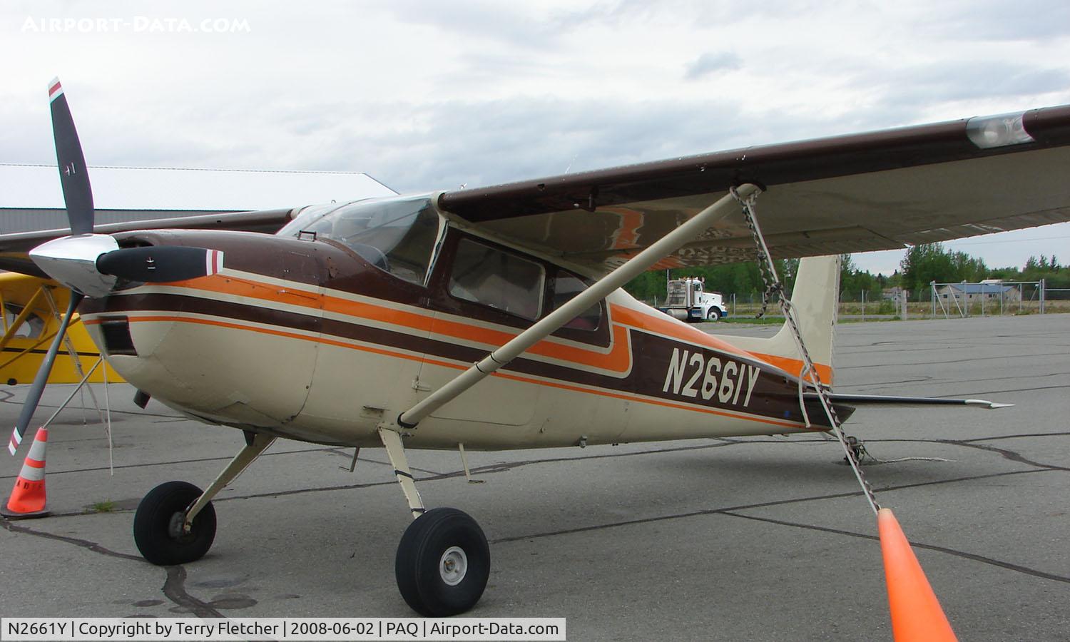 N2661Y, 1962 Cessna 180E C/N 18051161, Cessna 180E at Palmer AK