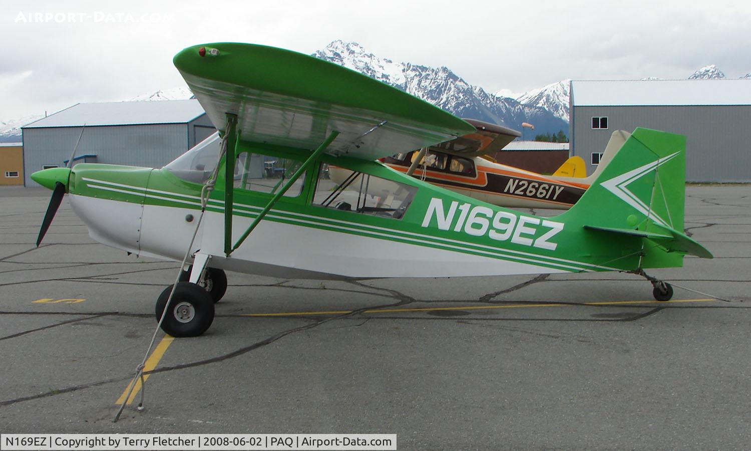 N169EZ, 1976 Bellanca 7GCBC C/N 927-76, Bellanca 7GCBC at Palmer