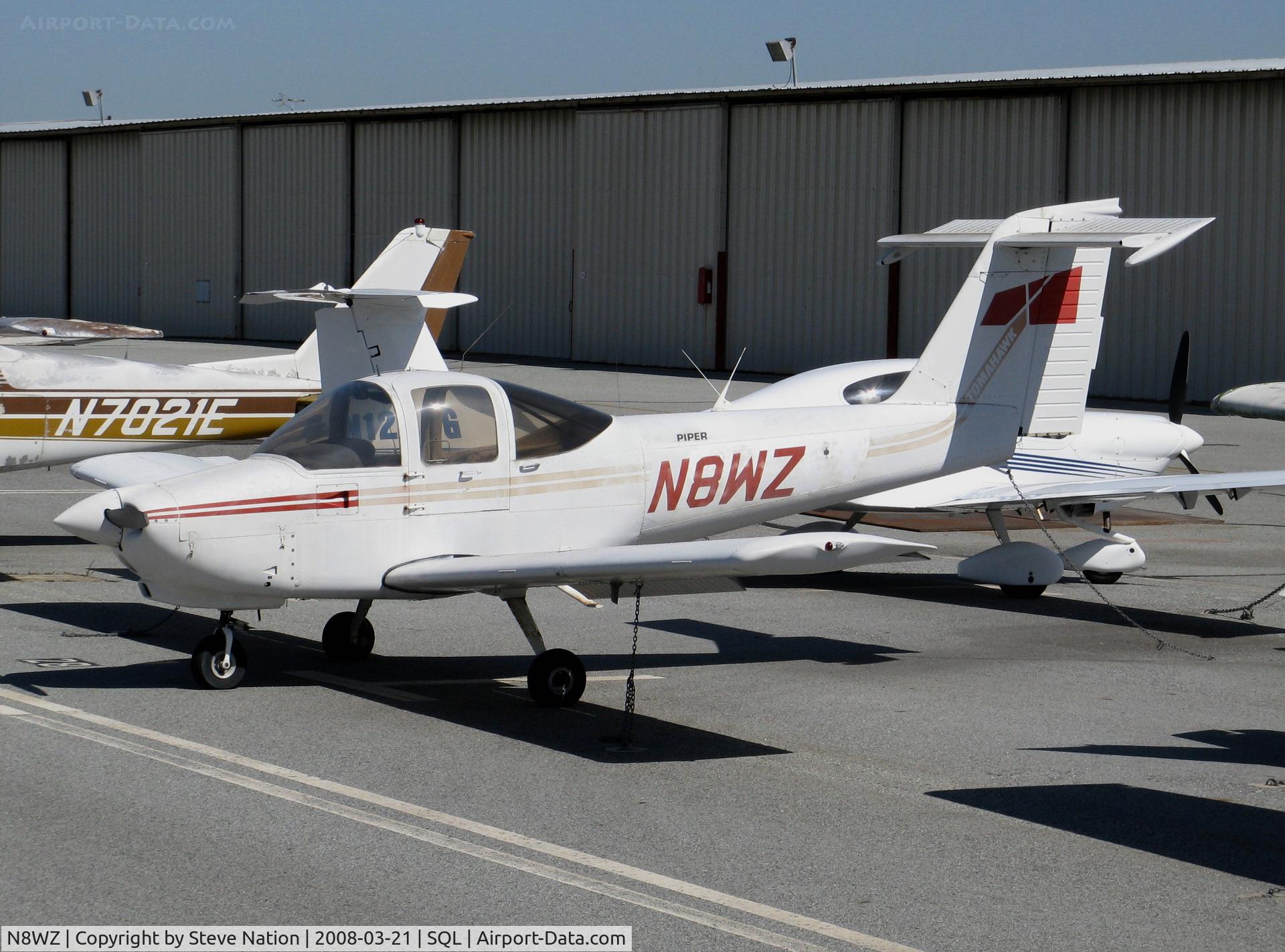 N8WZ, 1978 Piper PA-38-112 Tomahawk Tomahawk C/N 38-78A0496, 1978 Piper PA-38-112 @ San Carlos, CA
