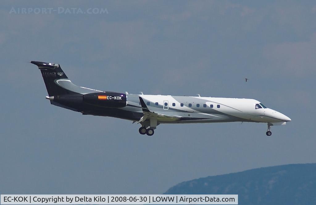 EC-KOK, 2008 Embraer EMB-135BJ Legacy 600 C/N 14501045, GESTAIR EMBRAER 135BJ Legacy 600