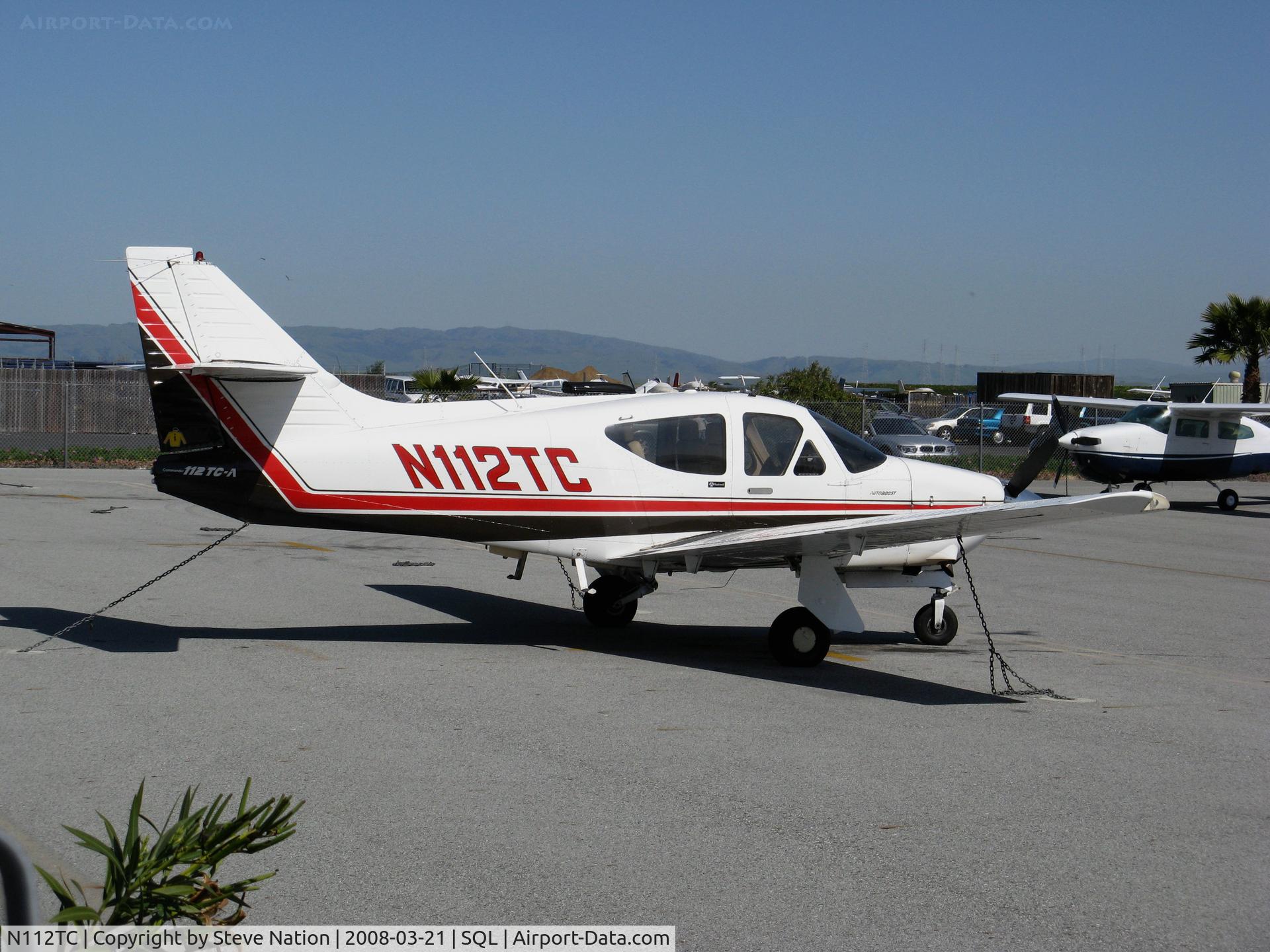 N112TC, 1978 Rockwell International 112TCA Commander C/N 13266, 1978 Rockwell International 112TCA @ San Carlos, CA