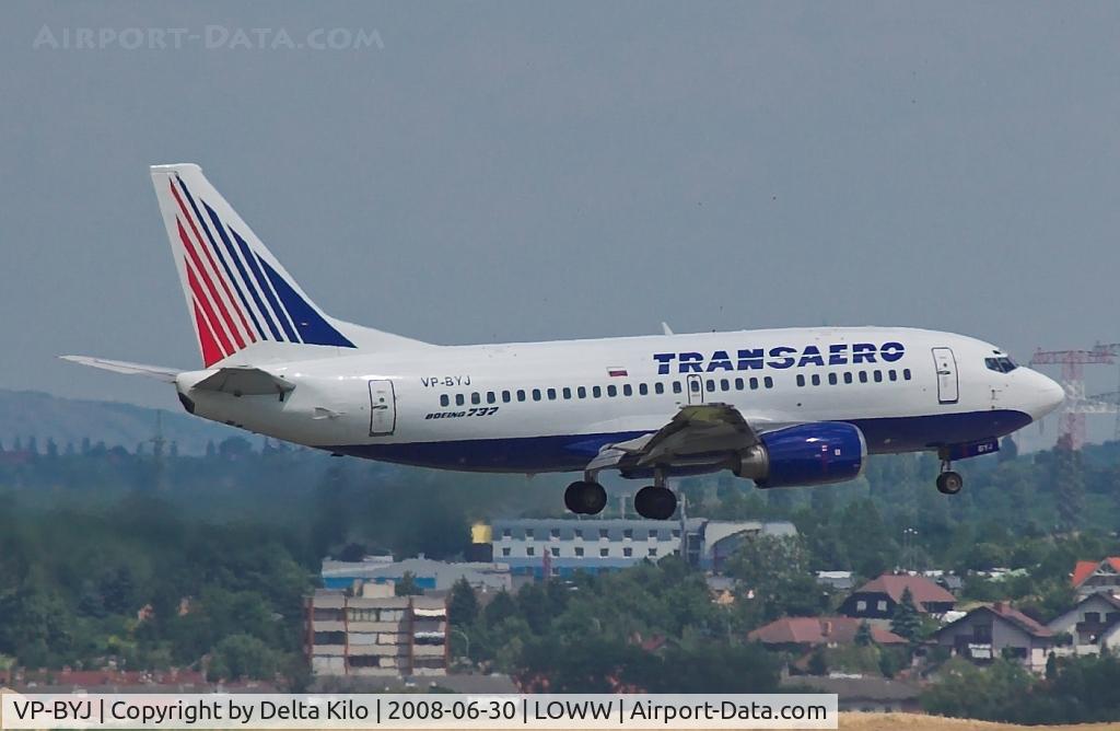 VP-BYJ, 1998 Boeing 737-524 C/N 28923, Transaero Airlines Boeing 737-524