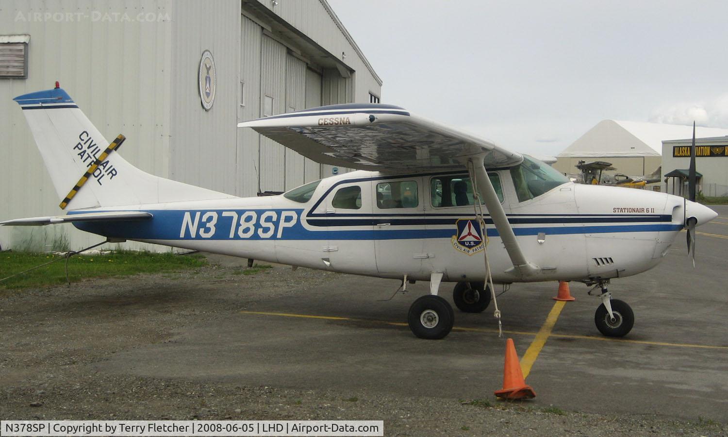 N378SP, 1981 Cessna U206G Stationair C/N U20606322, Cessna U206G at Lake Hood