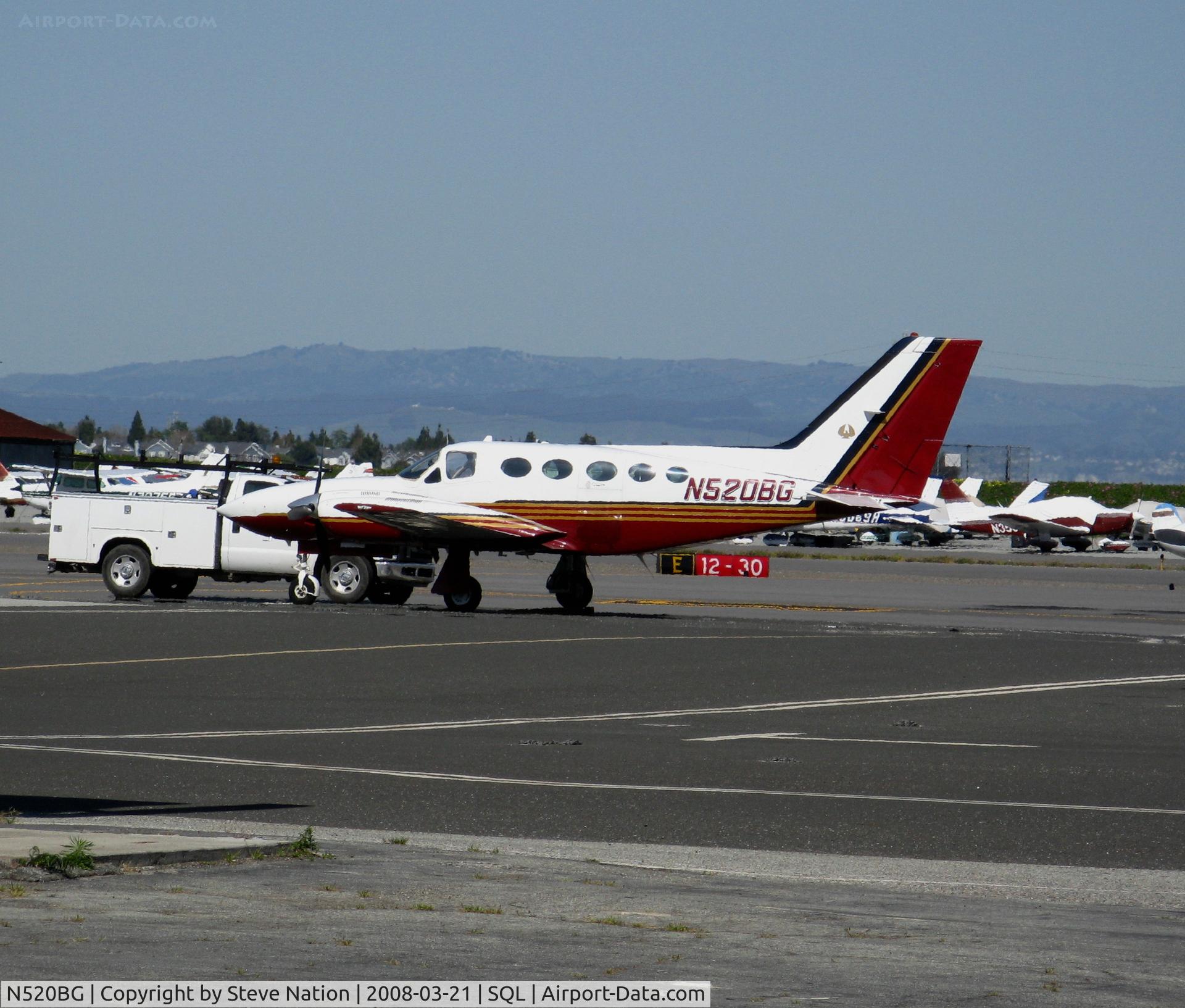 N520BG, 1984 Cessna 421C Golden Eagle C/N 421C1410, 1984 Cessna 421C @ San Carlos, CA