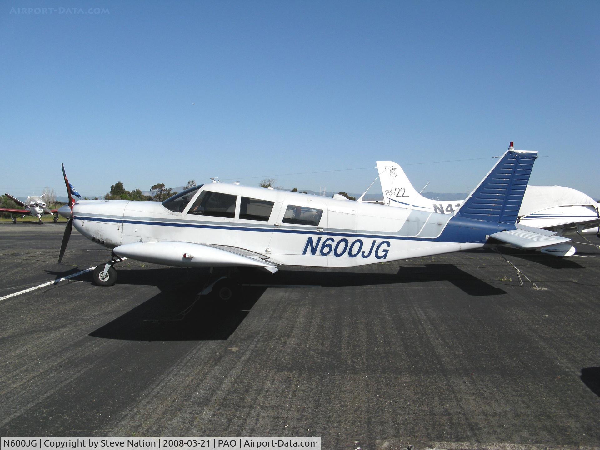 N600JG, 1969 Piper PA-32-300 Cherokee Six Cherokee Six C/N 32-40726, 1969 Piper PA-32-300 @ Palo Alto, CA