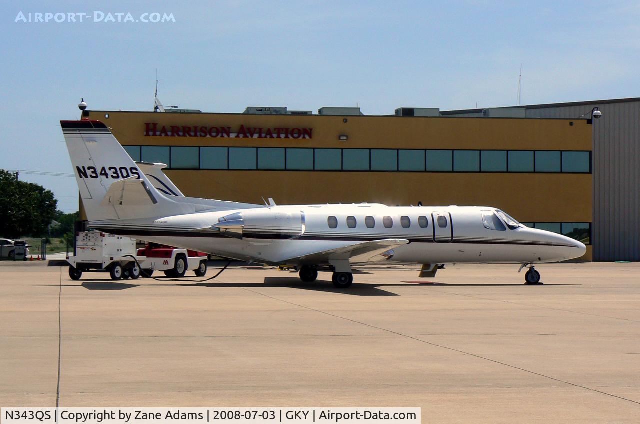 N343QS, 1997 Cessna 560 Citation Ultra C/N 560-0444, At Arlington Municipal
