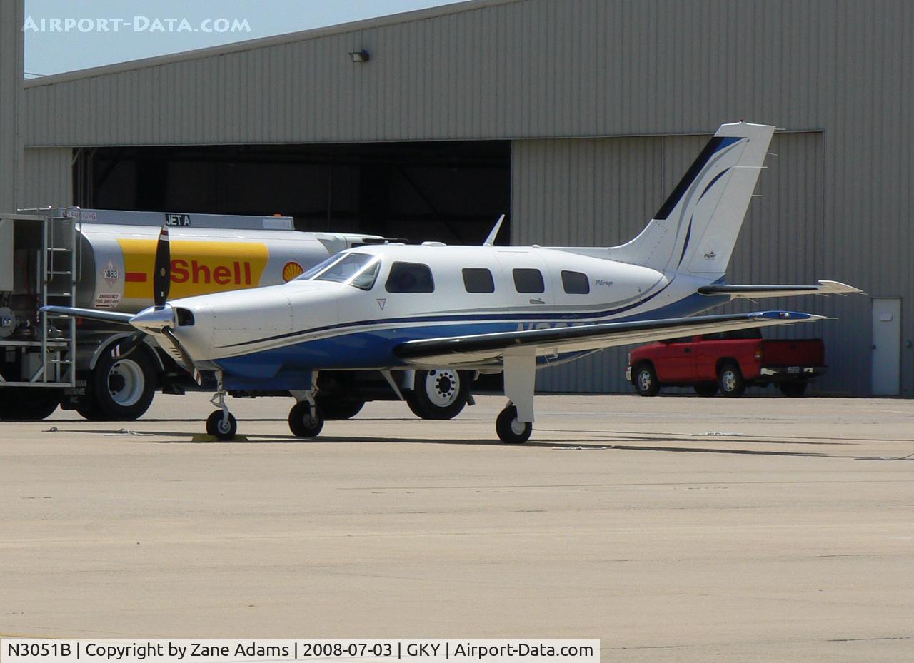 N3051B, 2008 Piper PA-46-350P Malibu Mirage C/N 4636440, At Arlington Municipal