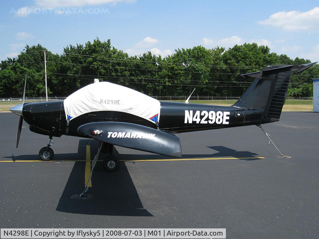 N4298E, 1978 Piper PA-38-112 Tomahawk Tomahawk C/N 38-78A0535, N4298E PIPER PA-38-112 TOMAHAWK