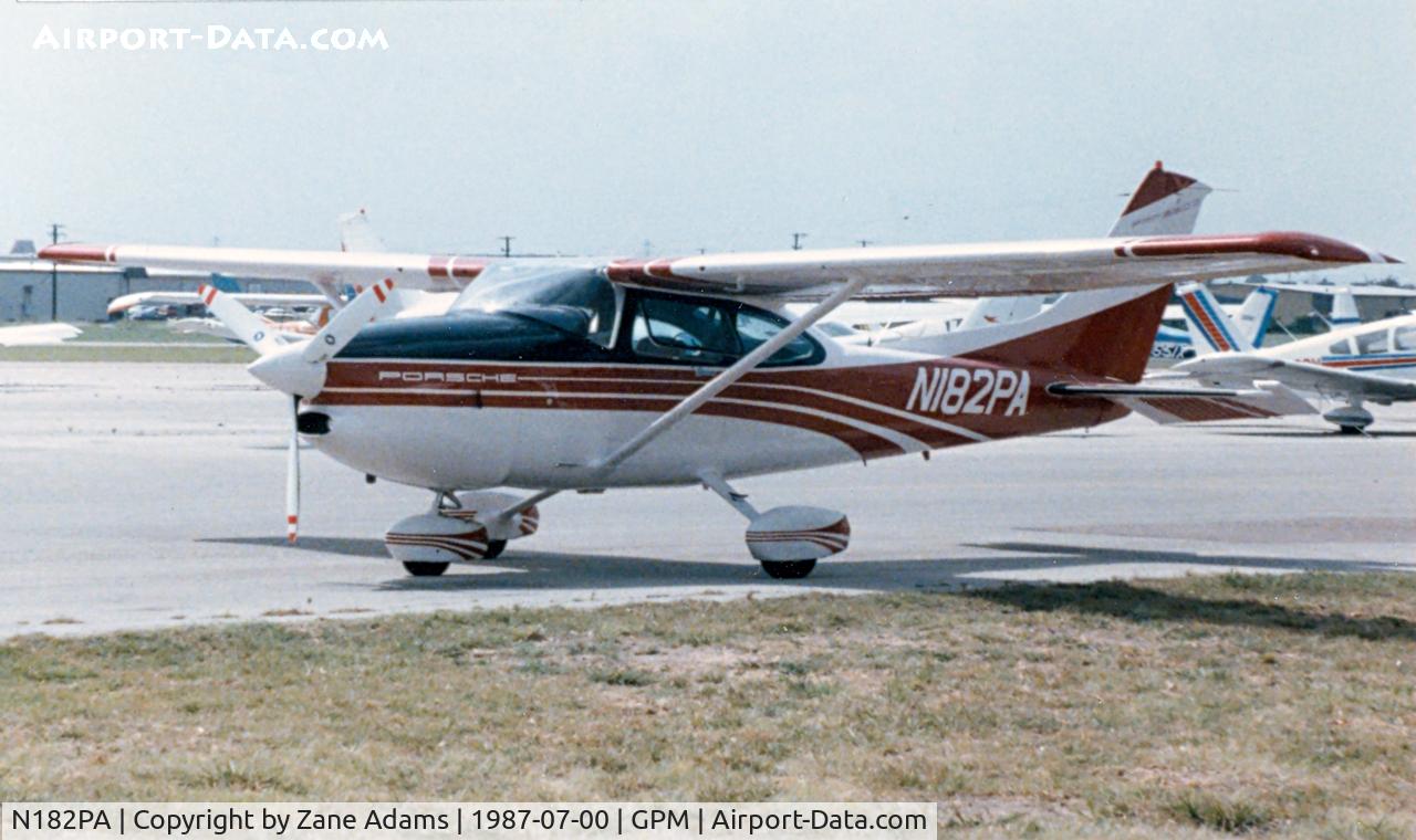 N182PA, Cessna 182R Skylane C/N 18268115, A Porsche powered Cessna at Grand Prairie Municipal