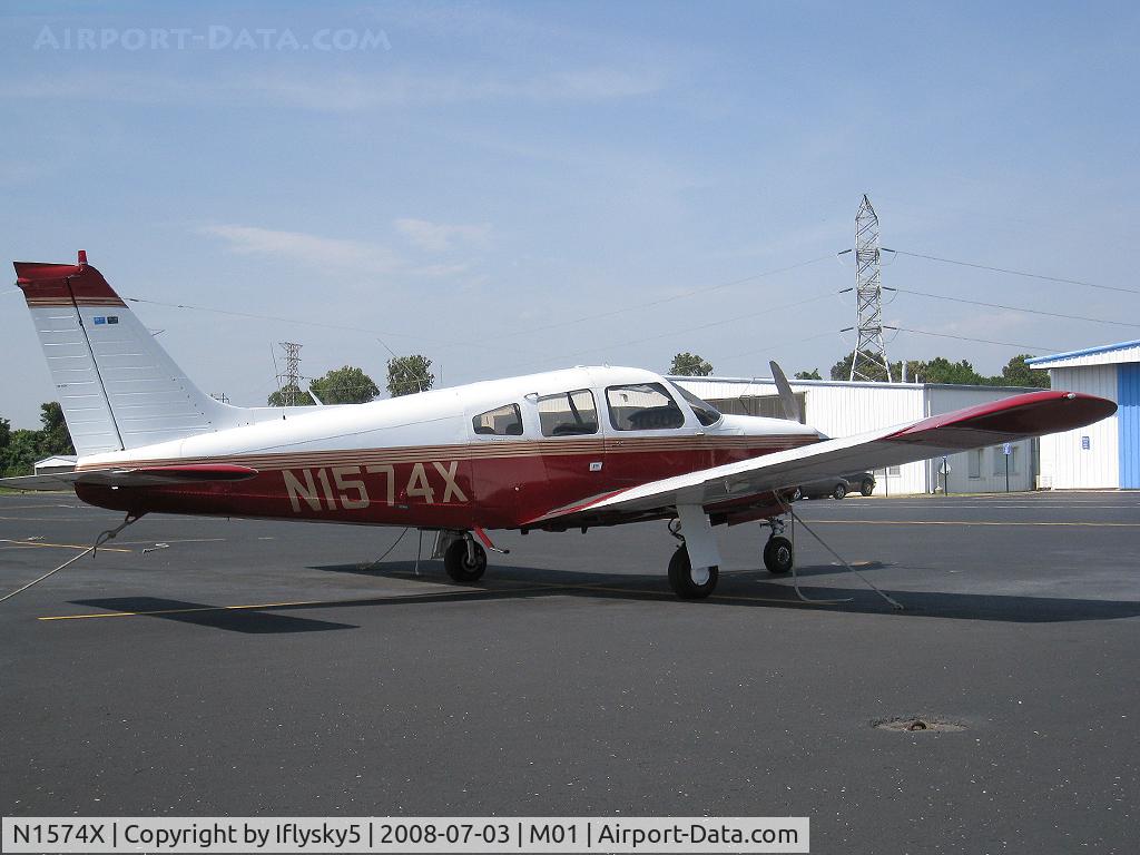 N1574X, 1975 Piper PA-28R-200 C/N 28R-7535338, N1574X PIPER PA-28R-200