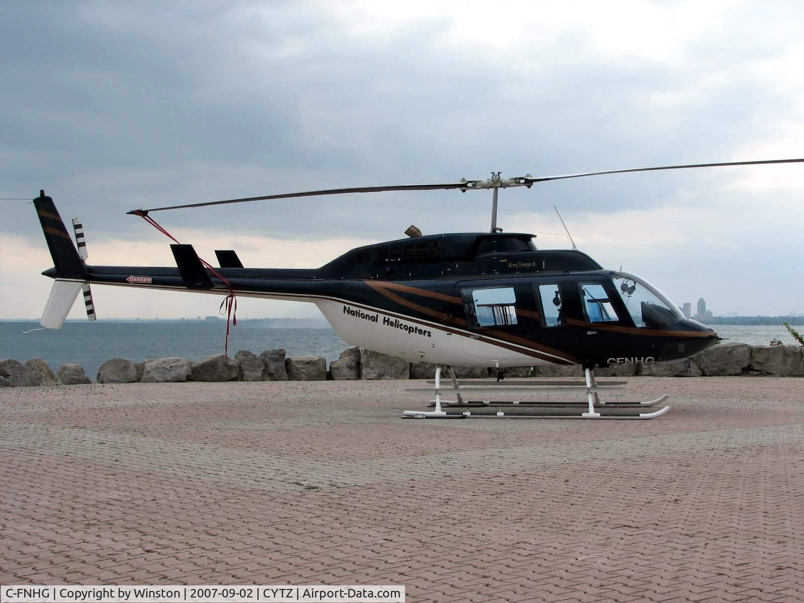 C-FNHG, 1983 Bell 206L-1 LongRanger II C/N 45784, The original photo I took a year ago