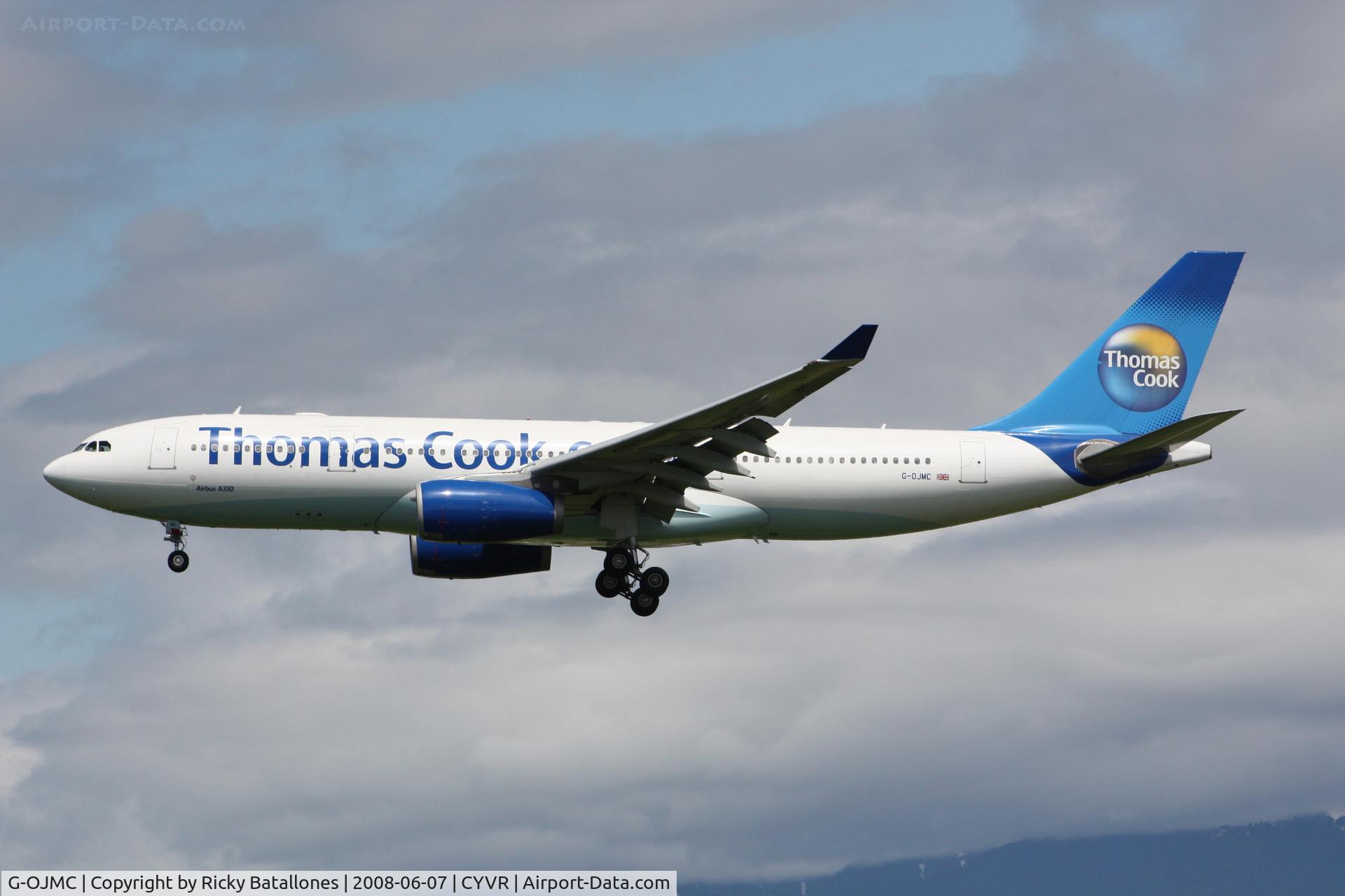 G-OJMC, 2002 Airbus A330-243 C/N 456, Thomas Cook