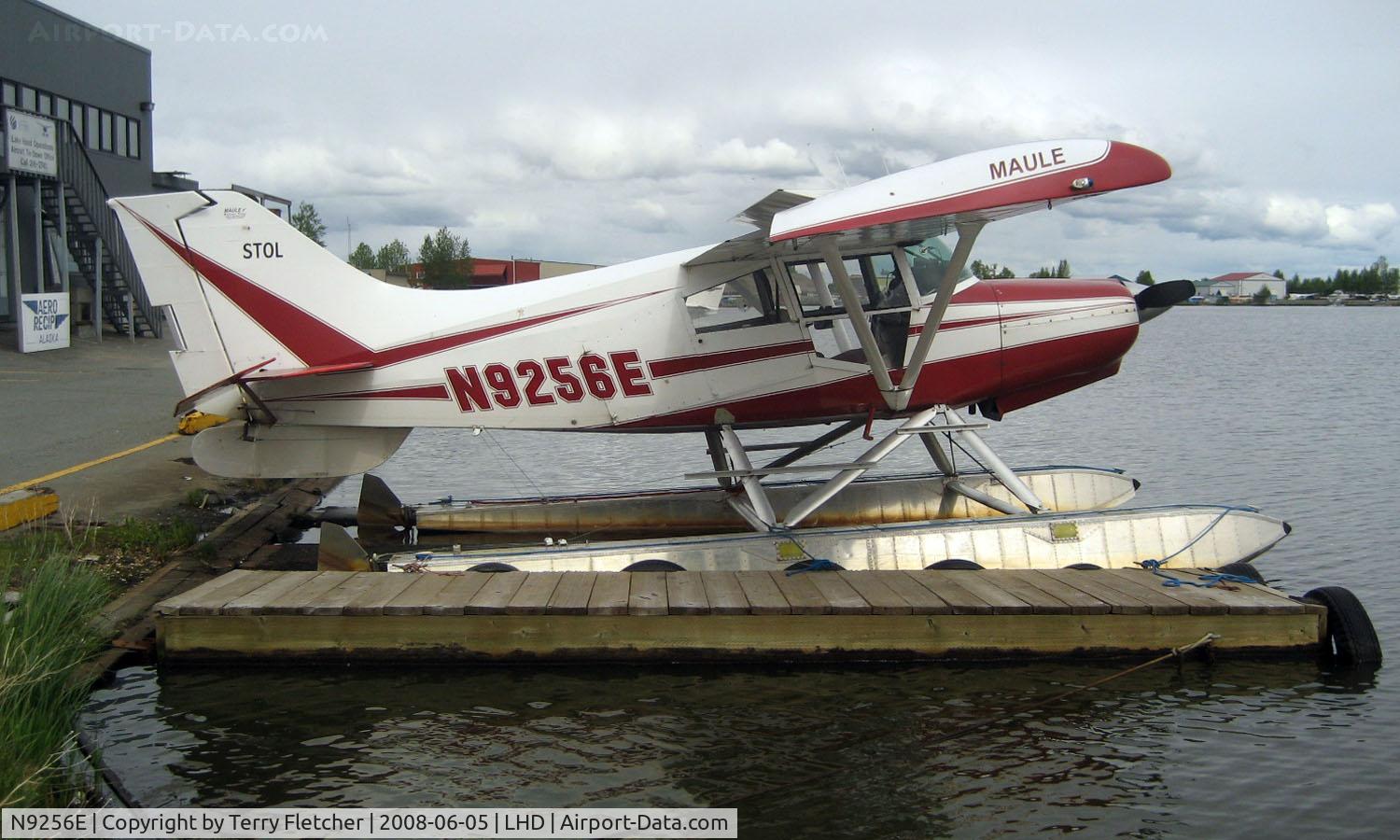 N9256E, 1977 Maule M-5-235C Lunar Rocket C/N 7148C, Maule M-7-235c at Lake Hood