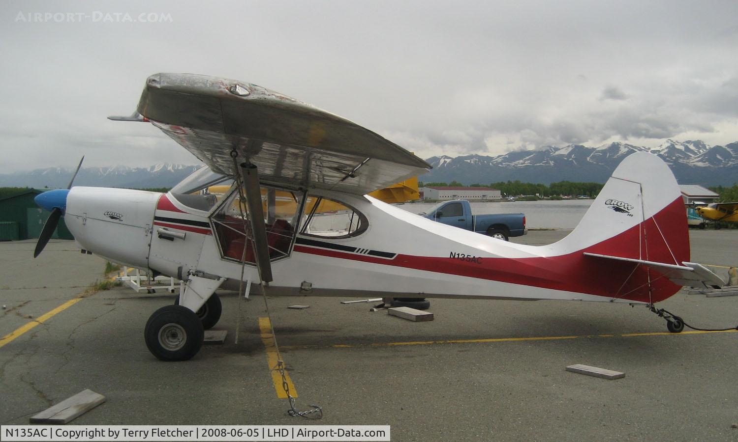 N135AC, Crow Andrew CROW 200 C/N 100, Andrew Crow 200  (Aeronca 15AC rebuild) At Lake Hood