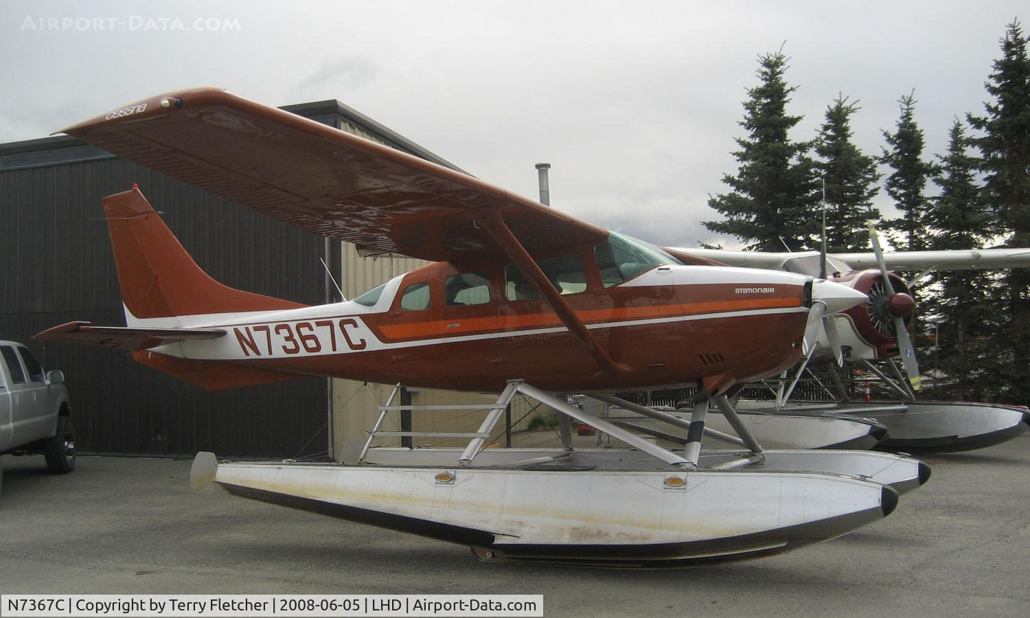 N7367C, 1977 Cessna U206G Stationair C/N U20603905, Cessna U206G at Lake Hood