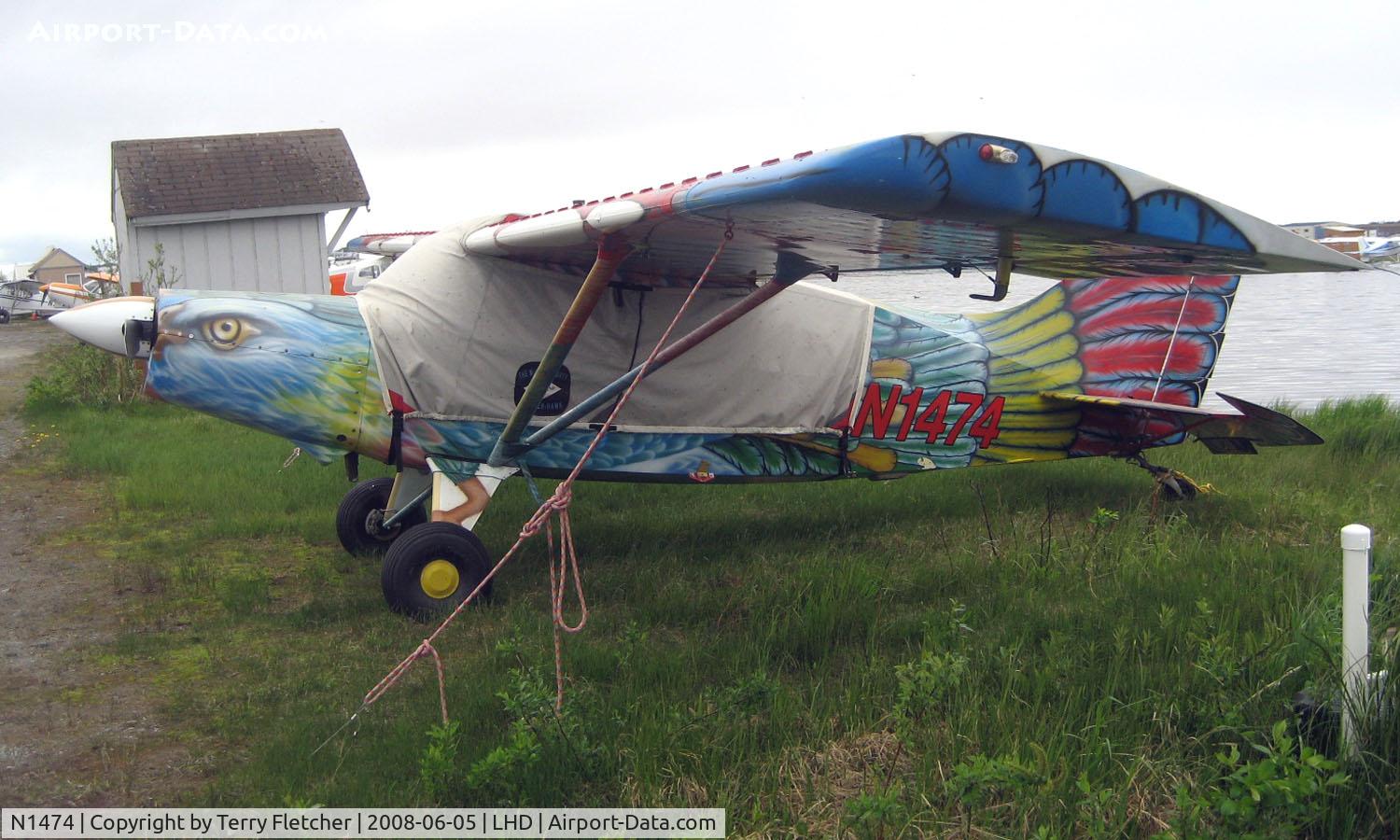 N1474, 1995 Maule M-7-235B Super Rocket C/N 23013C, Maule M-7-235B at Lake Hood - sadly despite several attempts - could not get a photo of this spectacular scheme without its covers !!
