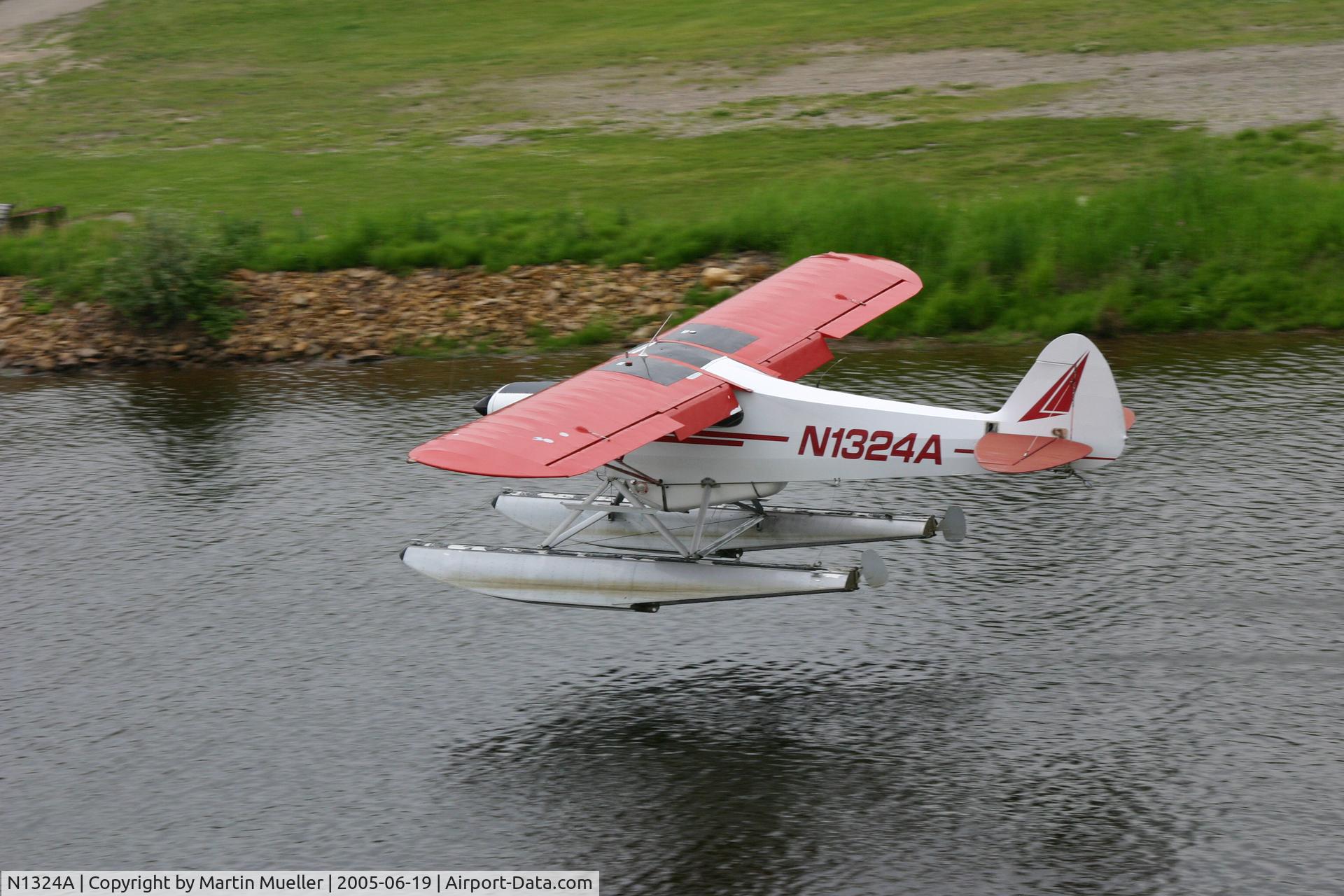N1324A, 1951 Piper PA-18-125 Super Cub C/N 18-1134, Made at Fairbanks AK at Riverboat Discoveries