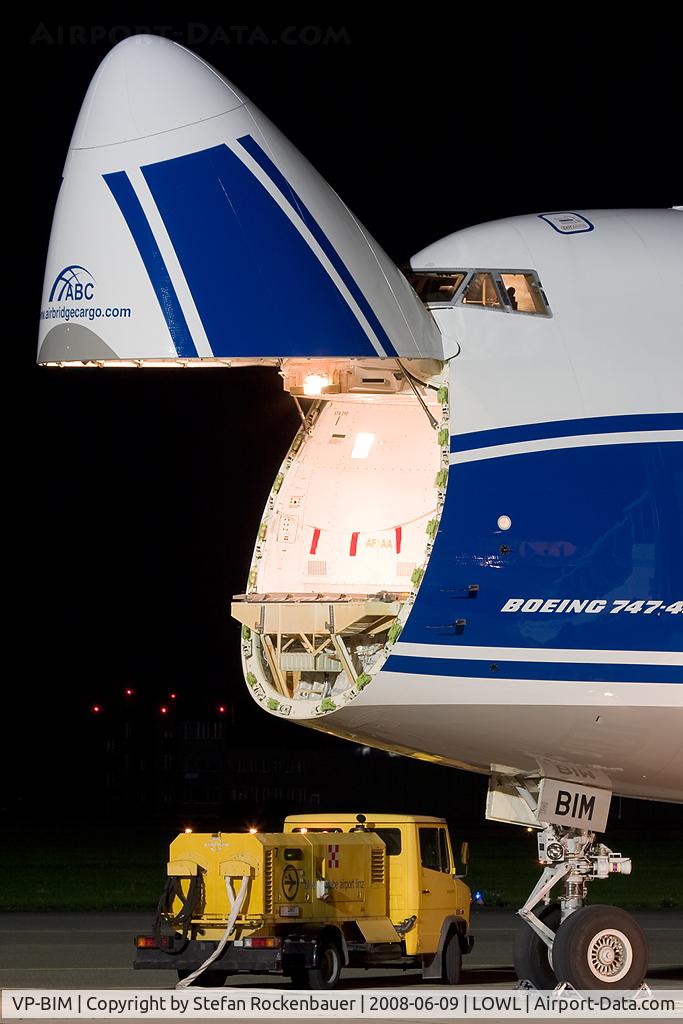 VP-BIM, 2008 Boeing 747-4HAERF C/N 35237, ABC 747