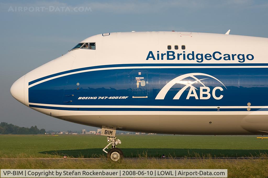 VP-BIM, 2008 Boeing 747-4HAERF C/N 35237, ABC 747