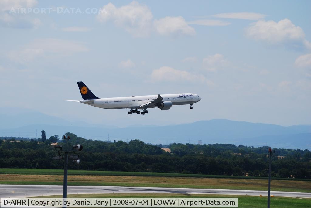 D-AIHR, 2007 Airbus A340-642 C/N 794, Lufthansa